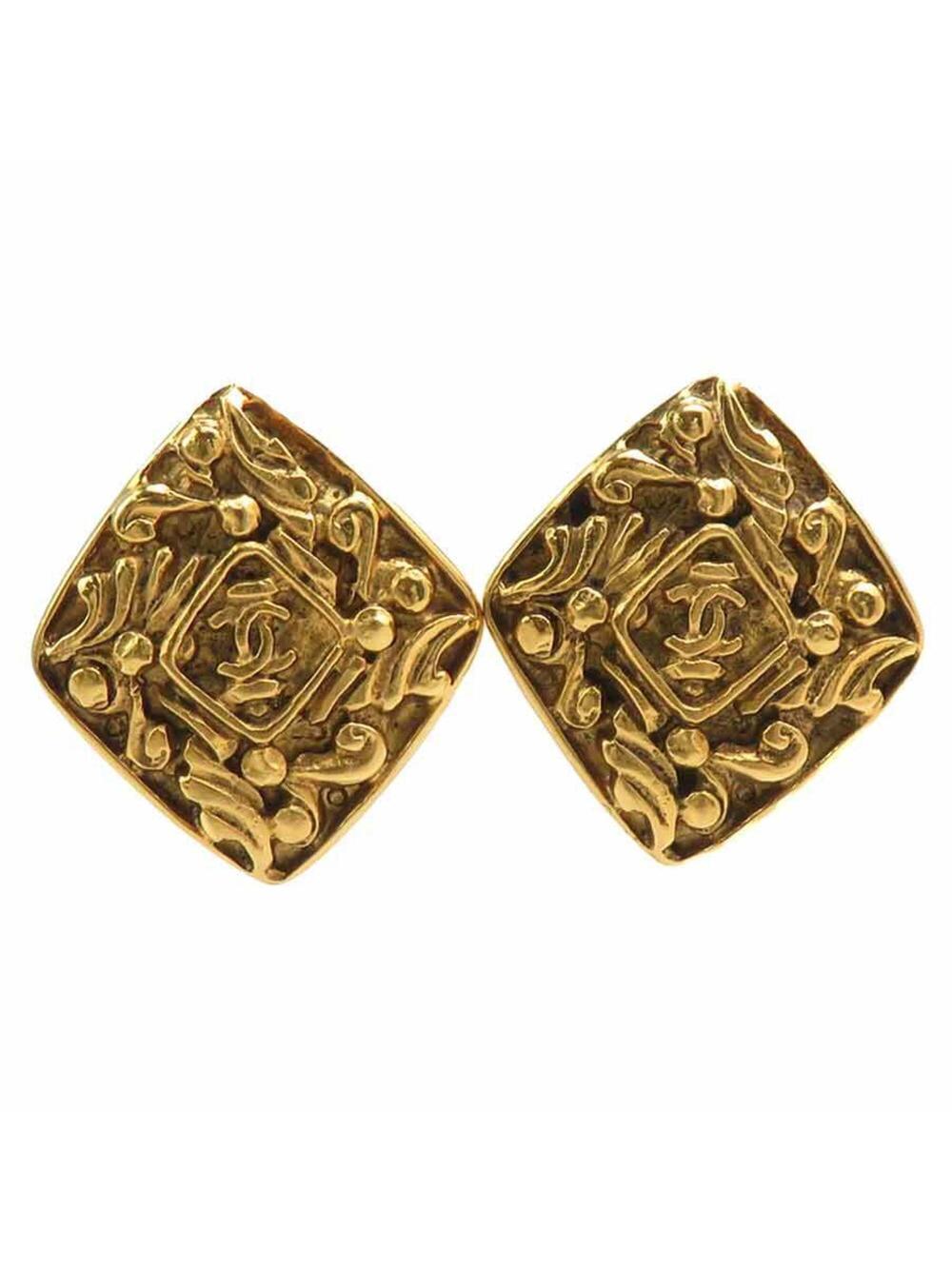 Chanel Vintage Clip-On Earrings #261245C56B